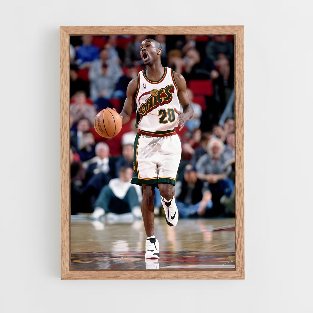Poster The Glove in Action – affiche Basketball (vue 4)